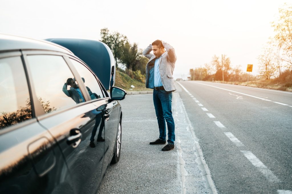 Vehicle Breaks Downa